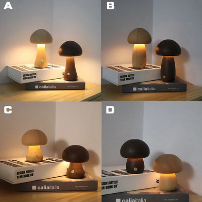 Ambient Mushroom Lamp – Warm Lighting for Cozy Nights 🌗