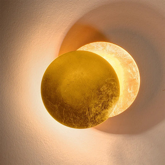 Moon Eclipse Wall Lamp – Bedroom & Aisle Decor🌗