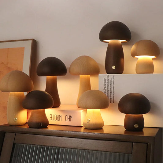 Ambient Mushroom Lamp – Warm Lighting for Cozy Nights 🌗